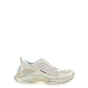 Balenciaga White Polyethylene Athletic Men's Sneakers